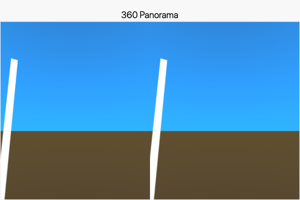 A 360 panorama in Media360View